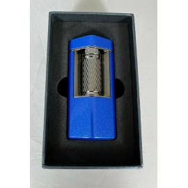 Xikar Meridian Triple Soft-Flame Lighter - Blue and Gunmetal 600BL BRAND NEW
