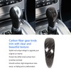 Carbon Fiber Gear Shift Knob Cover Trim Replacement for Infiniti