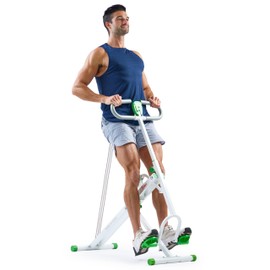 Sunny Health & FitneSunny Health & Fitness Upright Row-N-Ride® Exerciser in Green - NO. 077G