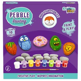 Celino® Children Kids Pebbles Painting Set Art & Craft Paint Your Own Pebbles Kit Gift