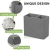 Diatomite Toothbrush Holder 2 Slots Tooth Brush Holder for Bathroom,