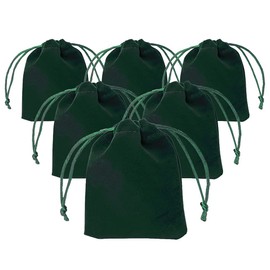 TopTie 50 PCS Velvet Gift Bags, 4x6 Inches Craft Drawstrings Bags Jewelry Pouches for Wedding Party Festival