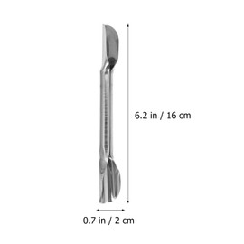 Luxshiny Double-Headed Carving Knife 6.3 Inch Stainless Steel Fruit Vegetable Cutter Kitchen Garnishing Tool for Creative Food Presentation and Party Decoration