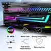 GSCOLER ARGB GPU Support Bracket, Universal 16.8M RGB Modes Graphics