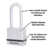 Master Lock M530XQLH Magnum - Candado de acero sólido