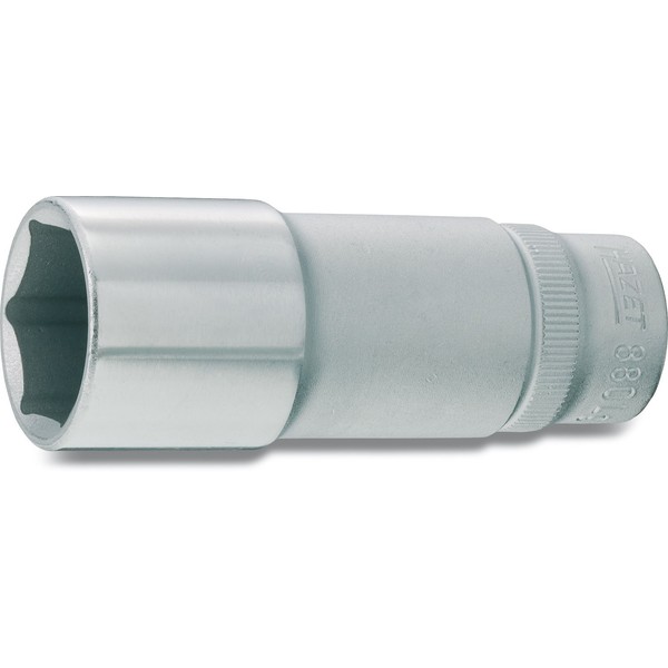 HAZET Deep Socket, Hexagonal 880LG-12, Double Side Width: 0.5 x