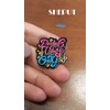 Postive Vibes Only Enamel Pin Positive Badge Brooch For Backpacks
