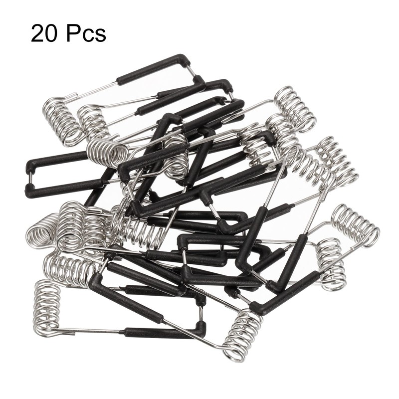 PATIKIL 50x17mm Downlight Spring Clips, 20 Pack Emitting Diode Recessed