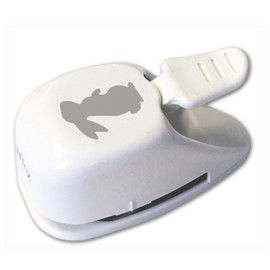 Artoz paper punch - card punch - "Rabbit", 27 mm - punch hole punch for making cards for invitations, birthdays, Easter, greeting cards, table decorations and crafts with children