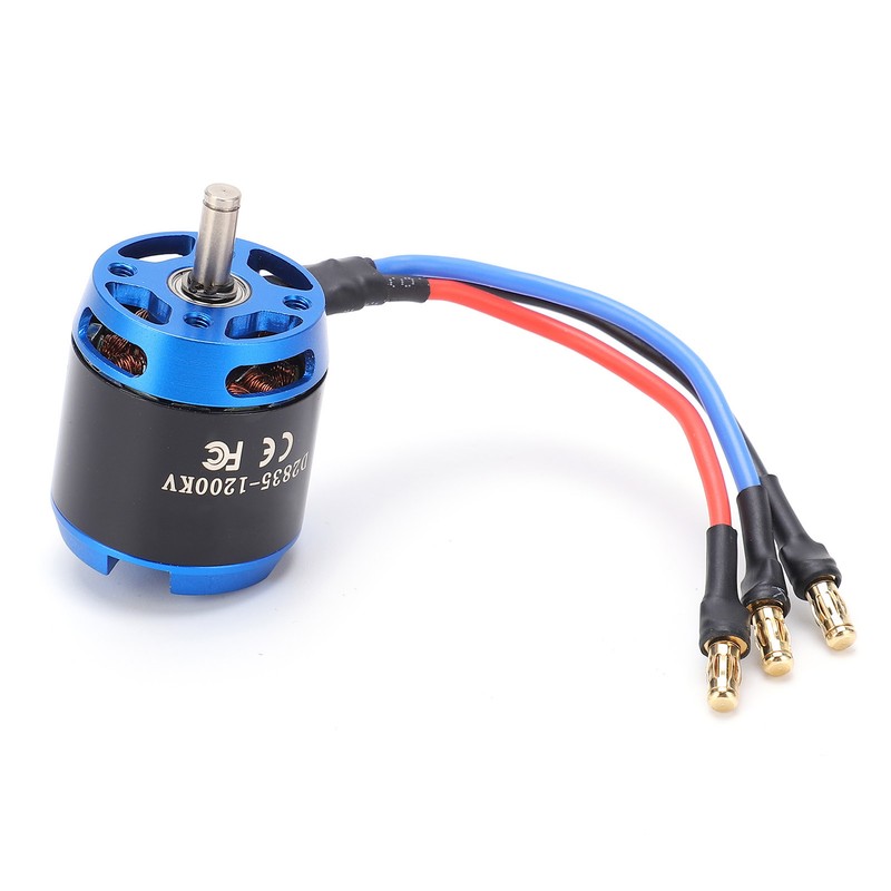 Hobbyhh 2835 1200KV Durable Metal Brushless Motor for RC Remote