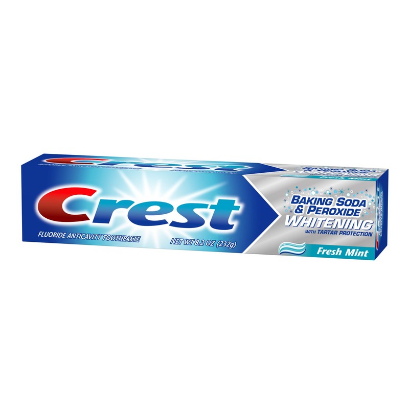 Crest Baking Soda & Peroxide Whitening with Tartar Protection Toothpaste,