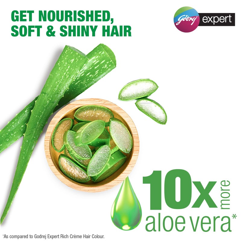Godrej Expert Rich Crème Hair Colour Shade - Pack of