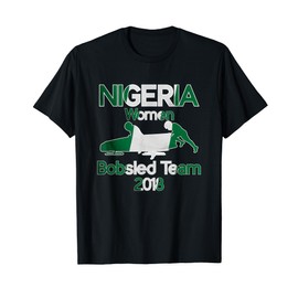 2018 Nigeria Women Bobsled Team T-Shirt