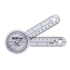 Clear 360 Degree Plastic Goniometer, 6" Length (Pack of 25)