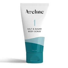 Aveline Exfoliante Exfoliante Corporal para Mujer con Sal y azúcar, 5 onzas
