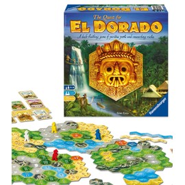 Ravensburger The Quest for El Dorado: Golden Temples Adventure Family Game For Ages 10 & Up