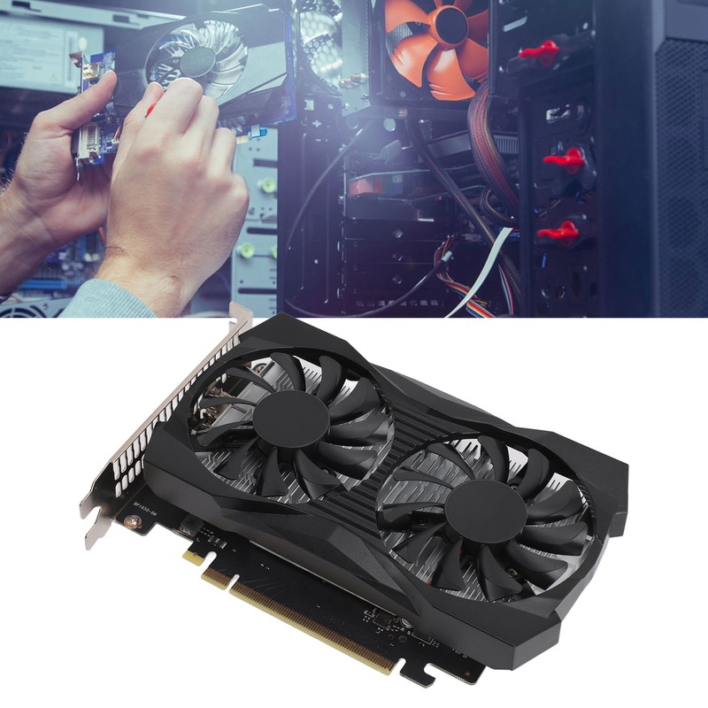 GTX1650 4GB GDDR6 128Bit Graphics Card Dual Fans PCIe 2.0