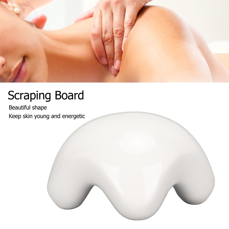Guasha Board Ceramic Facial Massage Tool Relax Muscle Scraping Massage