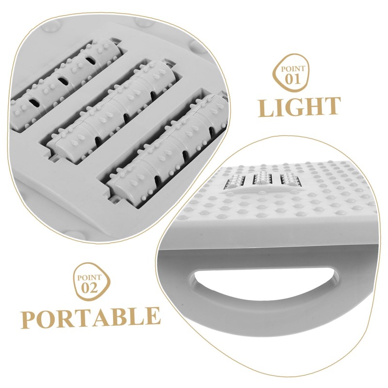 Operitacx Desk Footrest Office Foot Stool Non-Slip Foot Stool Plastic