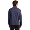 SPORT-TEK Sport-Wick Textured 1/4-Zip Pullover ST860, True Navy, Large
