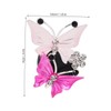 Alipis 3pcs Butterfly Air Vent Clips Cute Bling Car Accessories
