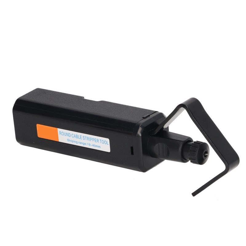 Cable Jacket Stripper Round Hand Tool Horizontal Vertical for 19‑40mm