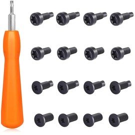 KOLZEMV Ring Doorbell Replacement Safety Screws and Screwdriver Kit, Precision Mechanic Tool Set, Mini Screwdriver Set, Precision Mechanic Screwdriver Set, Torx Screwdriver Set