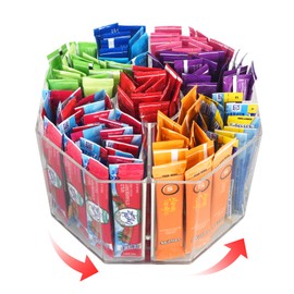 Drink Packet Organizer for Powdered Drink Mix Square