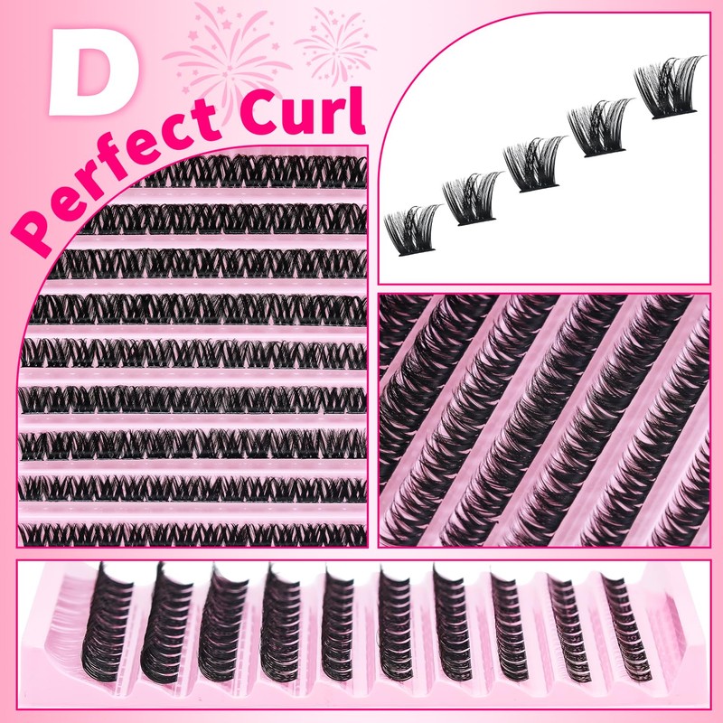 RITALASH Lash Clusters DIY Cluster Lashes Fluffy Volume Eyelash Clusters