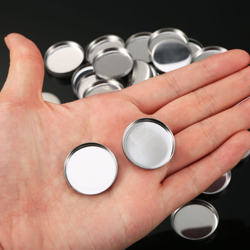 Pangda 50 Pack Empty Eyeshadow Pans 26 mm Magnets Cosmetic