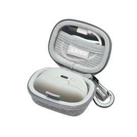 RLSOCO Carrying Case for Sony WF-1000XM5 Wireless Noise Cancelling Earbuds (XM5-Grey)
