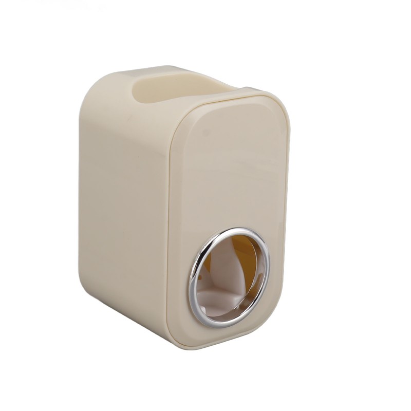 Toothbrush Holder Wall Mounted Multi Functional Toothbrush Toothpaste Dispenser for