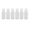 6pcs Camping Spice Containers Mini Portable Transparent Spice Jar Kit