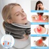 Neck Stretcher for Cervical Traction, Inflatable Neck Support, Neck
