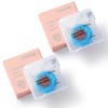 Coconut-Oil Infused Woven Dental Floss,Deep Clean Natural Vegetable Waxed Floss,Extra
