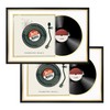 FramePro Record Frame with 2 Double Sided Mats (White over