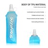 StarunXnc Portable Sports Water Bottle with Dust Cover Silicone Bite
