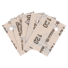 Kyocera Former Ryobi Carpentry Paper Magic Type Sander S-555M S-5000, 5 Piece Set, 3.0 x 4.2 inches (75 x 107 mm), Hole Hole AA #120 6613655