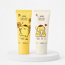 [Pom Pom Purin Collaboration] Choose 3 types of Arte sun care (Sun Essence EX Inorganic Sunscreen Tone-Up Sun Cushion) [1+1 Special] Inorganic Sunscreen 50ml / [폼폼푸린 콜라보] 아떼 선 케어 3종 골라담기 (선에센스EX  무기자차 톤업선쿠션) [1+1 기획] 무기자차 선크림 50ml