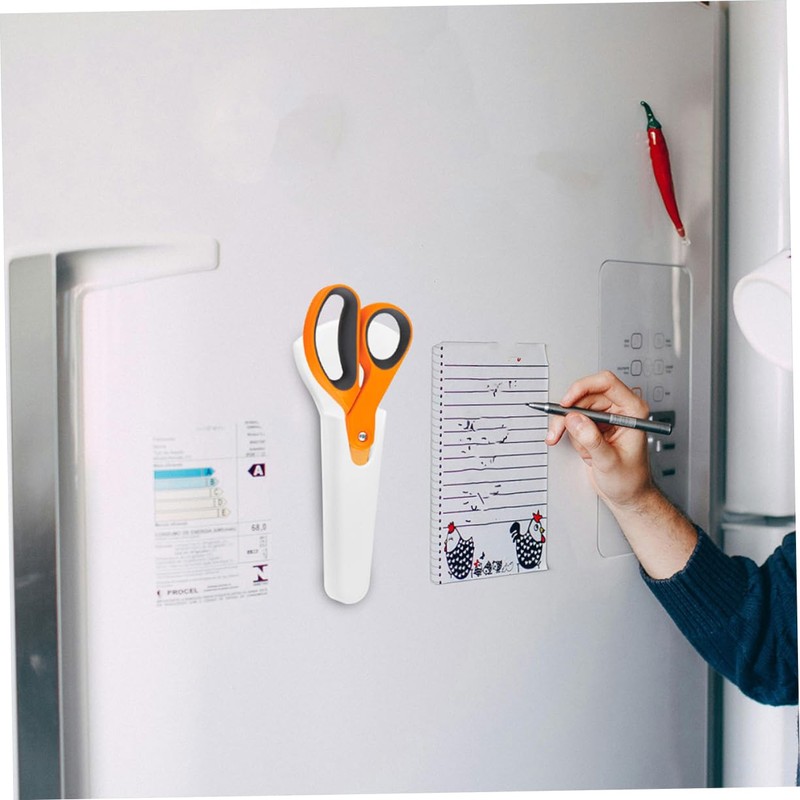 Hohopeti 2pcs Magnetic Scissor Holder Space Saving Storage for Kitchen