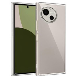 ZXZone for Aquos R10 / R9 Case, Aquos Clear Cover, Lens Protection, Transparent, Shockproof, Shock-Absorption, Fingerprint, Arrows You Softbank, TPU Soft Clear Cover (Aquos R10/R9)