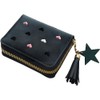 SwirlColor Children's Cute Wallet with Card Holder PU Leather Mini