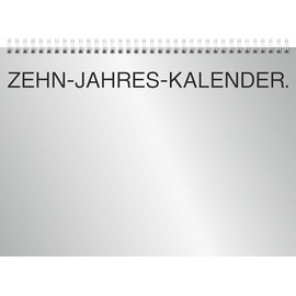BRUNNEN Ten-Year Calendar 2026-2035 A4 Landscape 297 x 210 mm