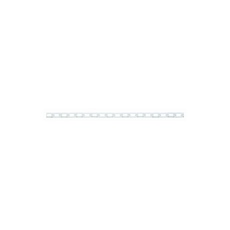 nissatyein Plastic White Link Chain 30 m/100 m PW20 – pw80 , White