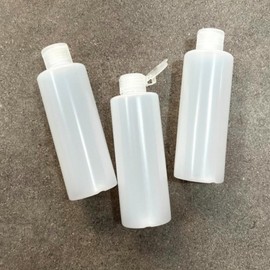 200ml Large Capacity One-Touch Opaque PE Bottle Empty Bottle 6ea