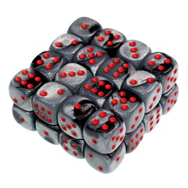 Cube Time 7352 Cube W6 12 mm, Cosmoo Meteor Grey with Red (32)