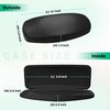 OPTIPAK Hard Shell Glasses Case – Medium Brushed Eyeglass Case