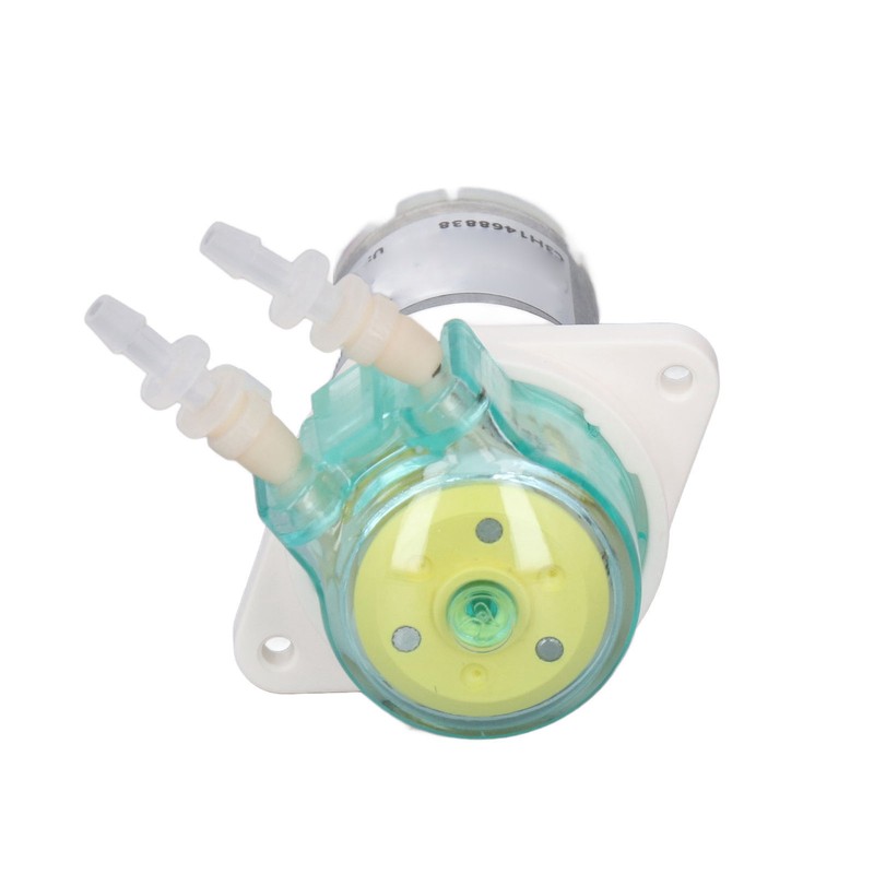 5W Small Peristaltic Pump Low Flow Gear Drive Liquid Transmission