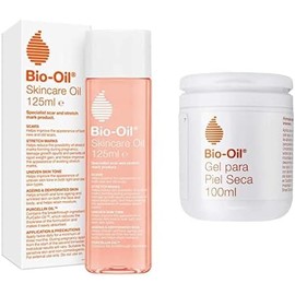 Aceite Corporal Bio Oil 125 ml + Bio Oil para Piel Seca en Gel 100 ml