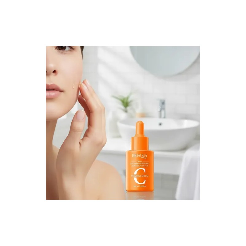 Suero Facial Bioaqua Vitamina C Iluminador Antioxidante 30ml